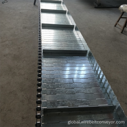 316 Chain Plate Belt For Transmission HighTension Baffle Mesh Conveyor Chain Belt Supplier